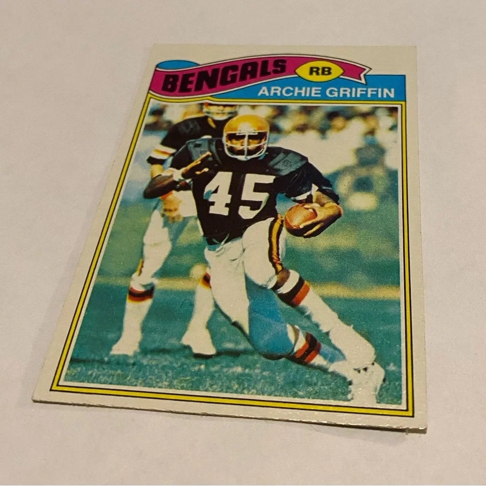 Archie Griffin RC Rookie 1977 Topps Football Card Vintage